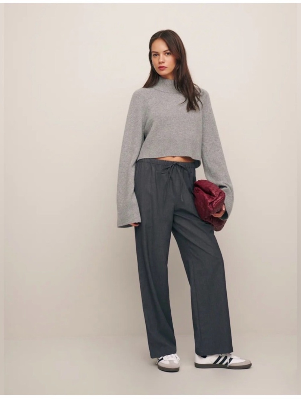 Olina Pant
— Charcoal Gray
